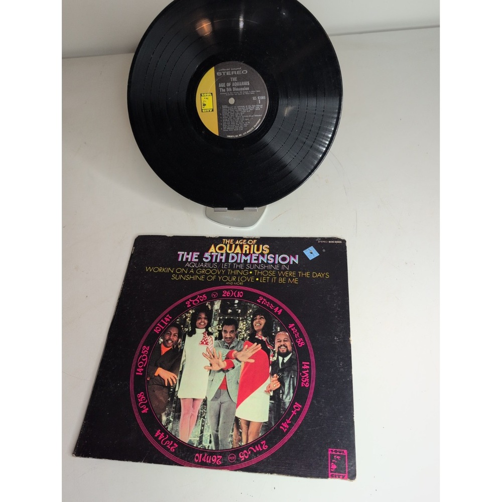 The Age of Aquarius The 5th Dimension SCS 92005 Gatefold LP,